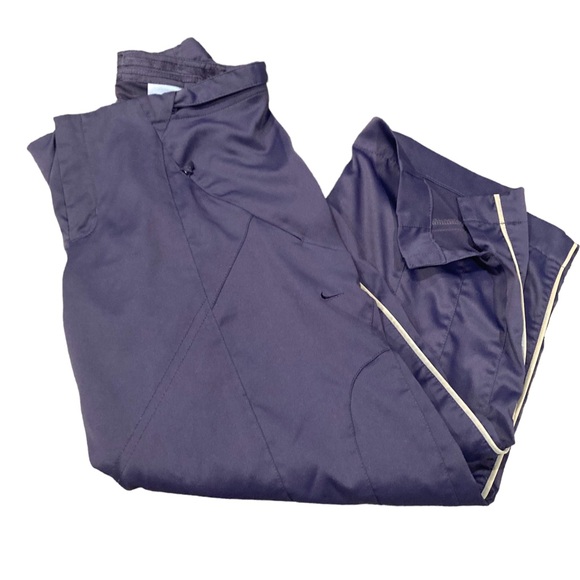 Nike women’s cropped low rise satin like adjustable waist pants size xs 0-2. - Picture 5 of 7